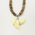 Island Edge Necklace Short Shark Tooth (Natural)