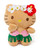 Hello Kitty Plush 6" - Hula Kiss