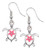 Honu with Plumeria Earrings by Aloha 808: Pink