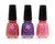 Island Girl® Hawaii 3 Pack Nail Color Set: Pink/Purple