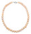 Freshwater Pearl Necklace - Large: Coral
18 inch