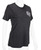 Island Girl® Surf Tee - Sunny Aloha: Charcoal Heather 
front, right angle of surf tee on mannequin