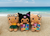 Group image of all Guam and Saipan 6 inch plush