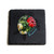 Slate Coaster 4 Piece Set: Floral Honu