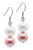 Jewel of the Sea Mother of Pearl Earrings: Multi-Colored Light