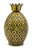 Tropical Pewter Collection Pineapple Toothpick Holder in Gold coloring