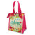 Insulated Lunch Bag in Aloha Floral in red color
