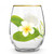 Holiday Coastal Stemless Wine Glass: Plumeria