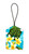 Island Style Luggage Tag - Plumeria Chain: Turquoise