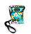 Island Style Passport Bag - Plumeria Chain: Turquoise