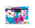 Island Style Cosmetic Pouch - Floral Dream: Turquoise