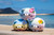 New Mochi Fuwa Corocoro Plush
Featuring: Aloha Cat Pink Hibiscus , Hawaii Cat Plumeria, and Hawaii Cat Yellow Hibiscus