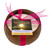 Medium Coconut Shell Soy Candle: ALOHA Tuberose Top View