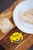 Island Kine - Kona Coffee Butter spread on toast and an open jar