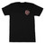 Crew Neck Tee - Sunny Aloha: Black (FRONT)