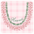 Ceramic Hawaiian Coaster - Light Pink Palaka Plumeria Pakalana