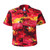 Men's Cotton Aloha Shirt - Red Scenic