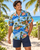 Made in Hawaii Men's Aloha Shirt - Plumeria Scenic