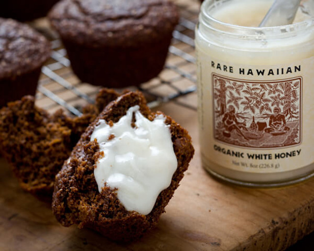 Rare Hawaiian Organic White Kiawe Honey 8 oz