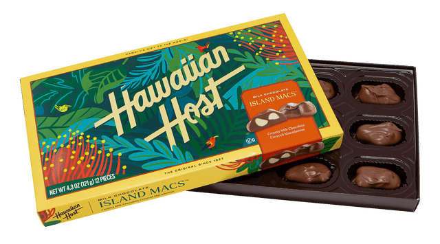 Hawaiian Host ABC Stores Exclusive Island Macs Chocolate Covered