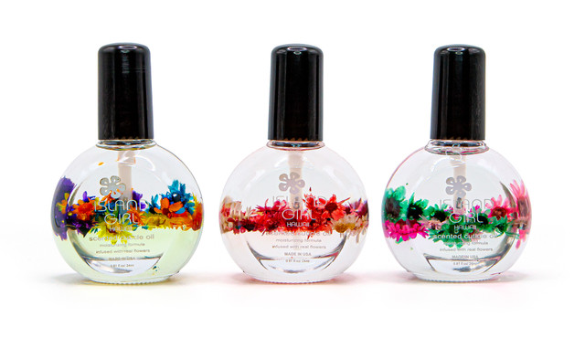 babythree オイル目　オイルアイ　カピパラ　1000% Island Girl® Hawaii Softly Scented Cuticle Oil 3pk Gift Set
