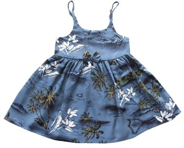Aloha DRESS - Blue Surf - ABC Stores