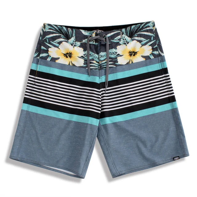 Men's Microfiber Board Shorts - Tri-Band Orange