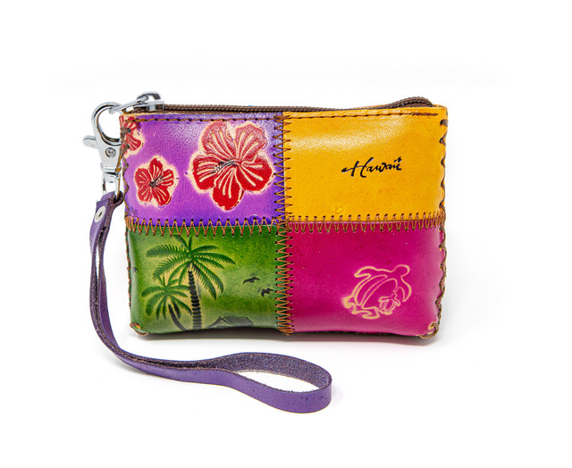 Rectangular Coin Purse: Tan