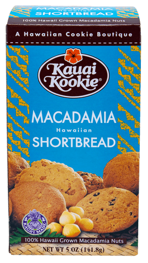 Kauai Kookies Shortbread - Macadamia Shortbread