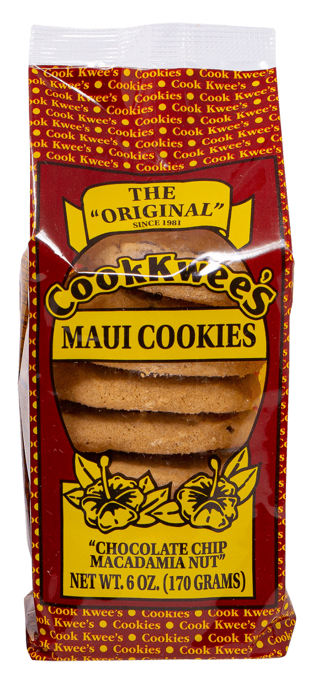 Maui CookKwees - Chocolate Chip Macadamia Nut 6oz