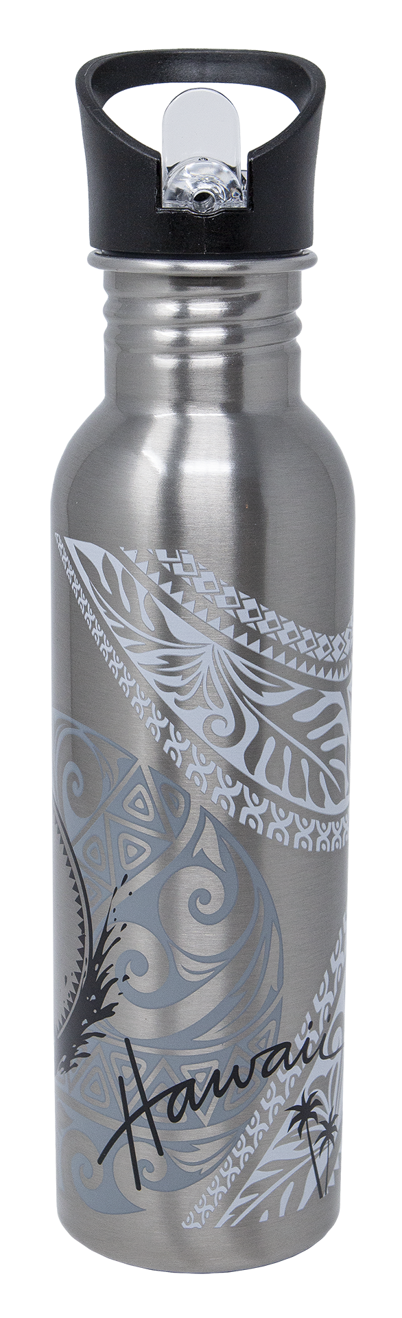 Stainless Steel Hydration Bottle 25oz: Tribal Surf