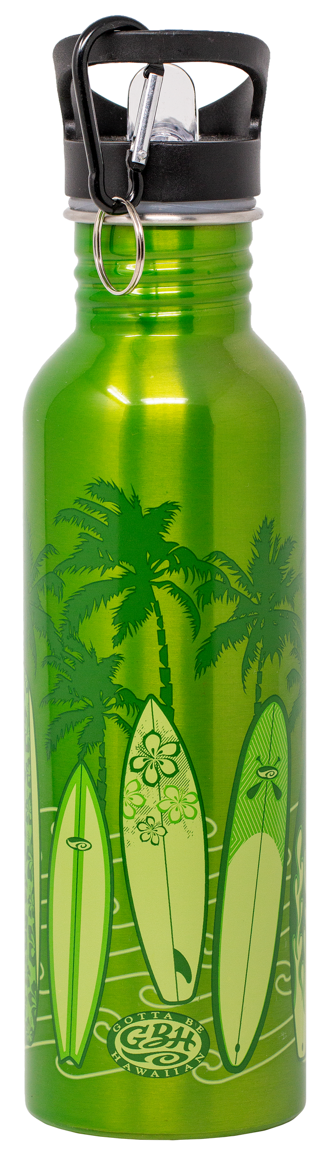 Stainless Steel Hydration Bottle 25oz by GBH: Green Surfboards