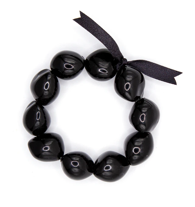 Kukui Nut Lei - Painted: White