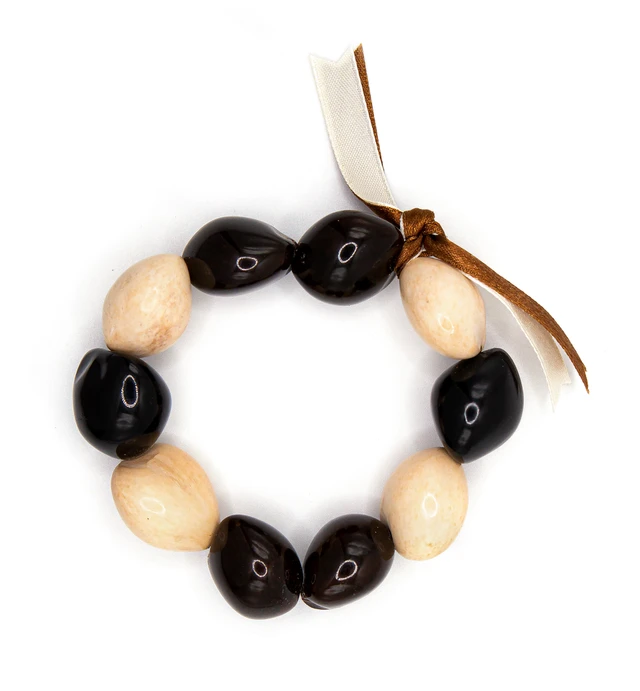 Kukui Nut Lei - Natural: Variety