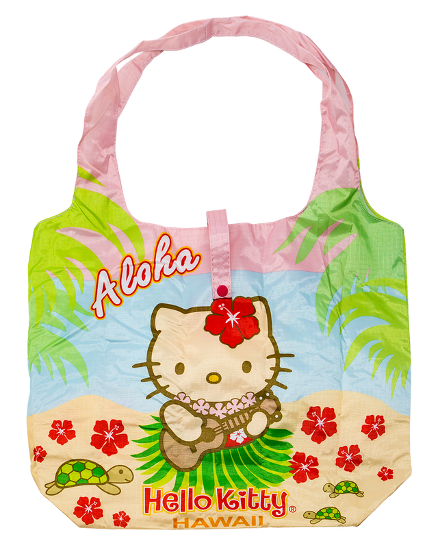 Hello Kitty® Foldable Totes: Retro Hula