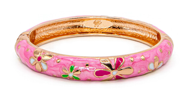 Medium Island Bangle - Honu Design: Cream