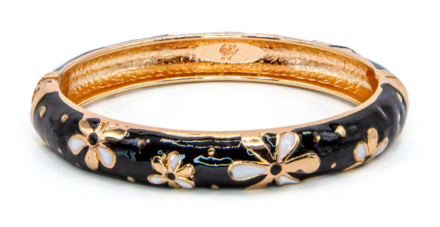 Medium Island Bangle - Honu Design: Green