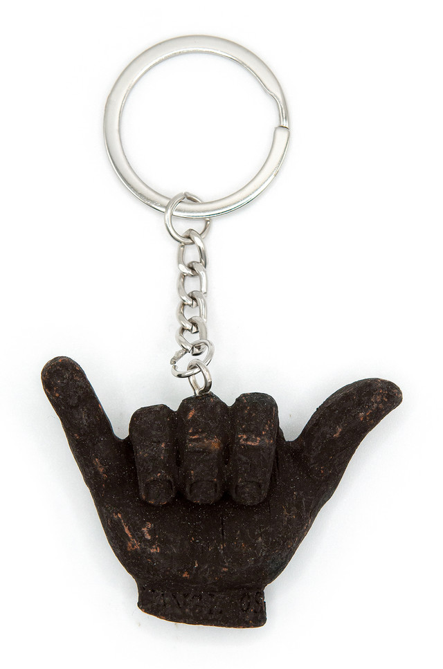 3D Wood Art Keyring - Hangloose