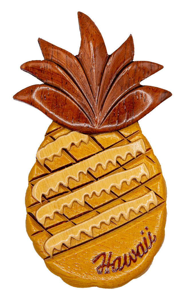 3D Wood Art Keyring - Plumeria