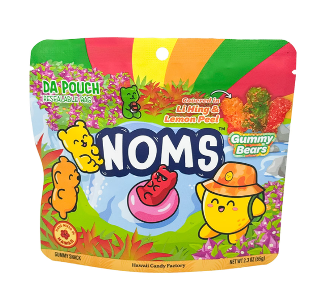 NOMS Li Hing & Lemon Peel Candies: Honeydew Melon