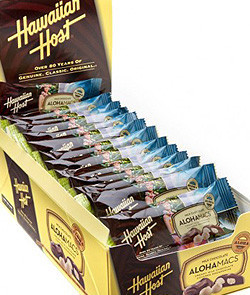 Hawaiian Host Aloha Macs Milk Chocolate 3.5 oz
