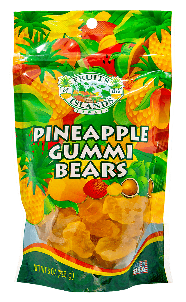 Fruits of the Island Sour Belts - Pineapple