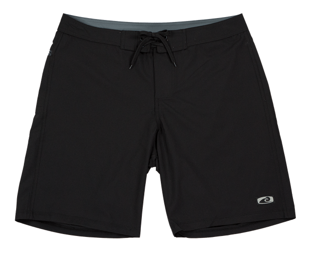Men's Microfiber Board Shorts - Verdant Marking French Blue-Grey