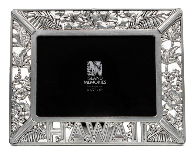 Tropical Pewter Photo Frame: Honu