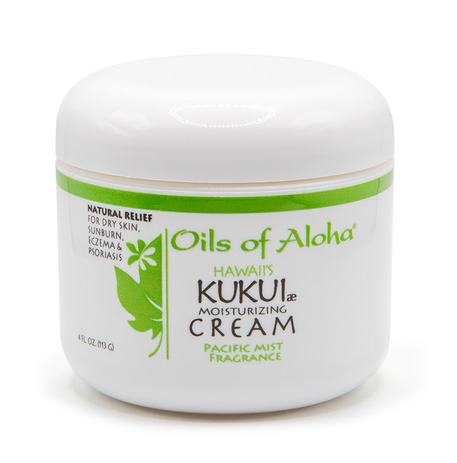 Oils of Aloha - Kukui Nut Moisturizing Cream 4oz: Paradise