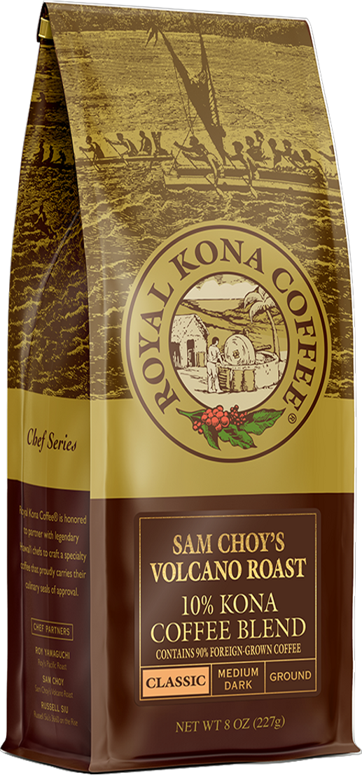 Royal Kona 10% Kona Coffee Blend* Chef Series: Sam Choy's Volcano