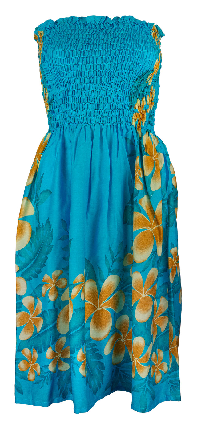 Women's Aloha Dress - Blue Scenic