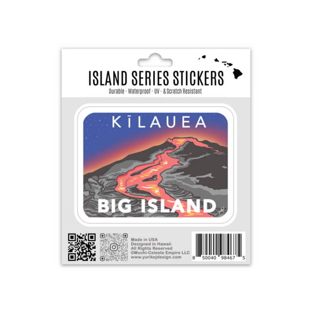 Kawaii Series Stickers - Hawaiian Monk Seal: Chillin