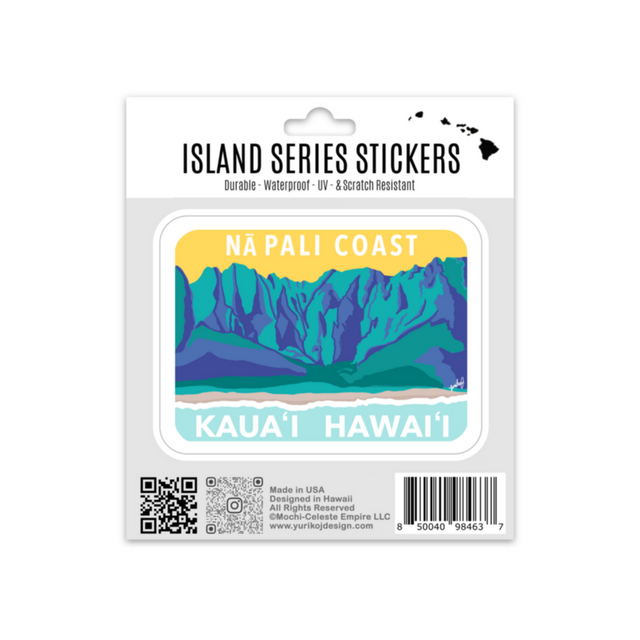 Kawaii Series Stickers - Hawaiian Monk Seal: Chillin
