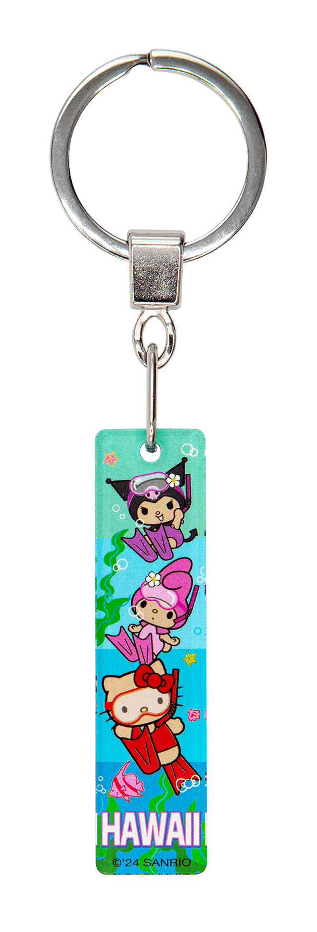 Hello Kitty® Acrylic Keyring: Hello Kitty® Hibiscus